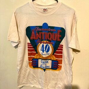 Vtg Genuine Antique Person 40 Years Old Classic 60’s Shirt M